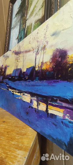 Картина маслом пейзаж