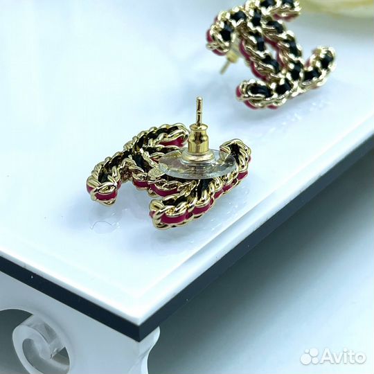 Серьги Chanel
