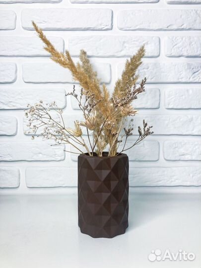 Ваза декоративная из гипса 