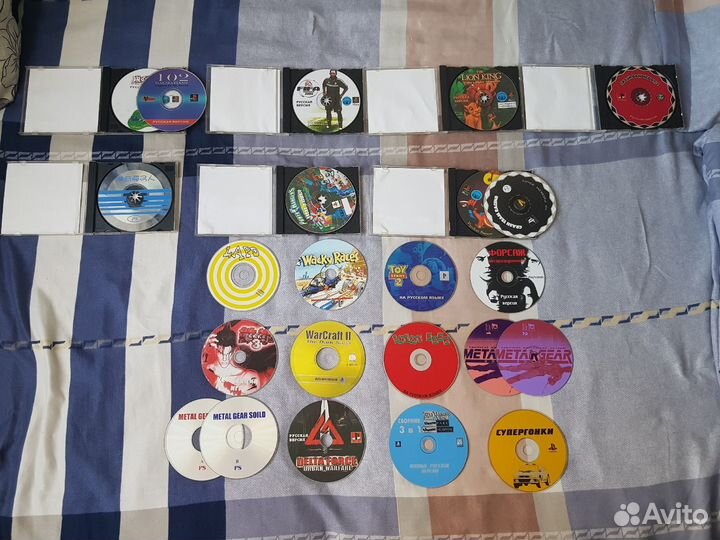 Диски для Sony Playstation 1