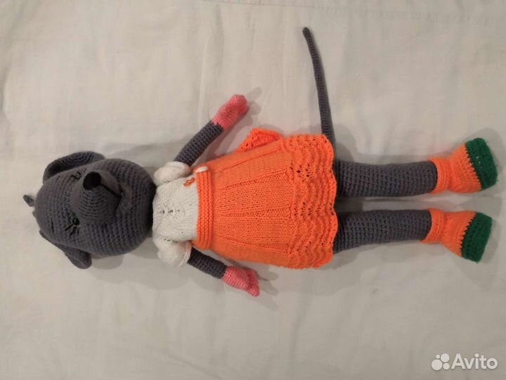 Мышка вязаная