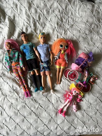 Куклы Barbie, LOL, Enchantimals