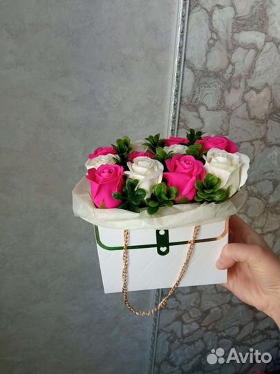 Букет из мыла