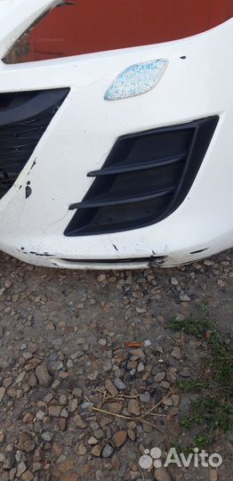 Бампер передний mazda 3 bl