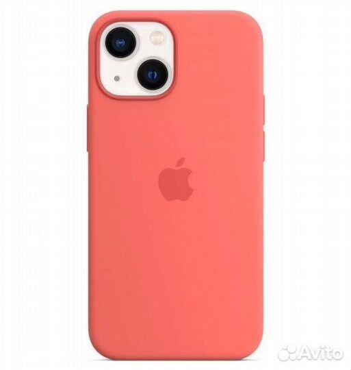 Чехол Apple Silicone для iPhone 13 mini Роз.Помело