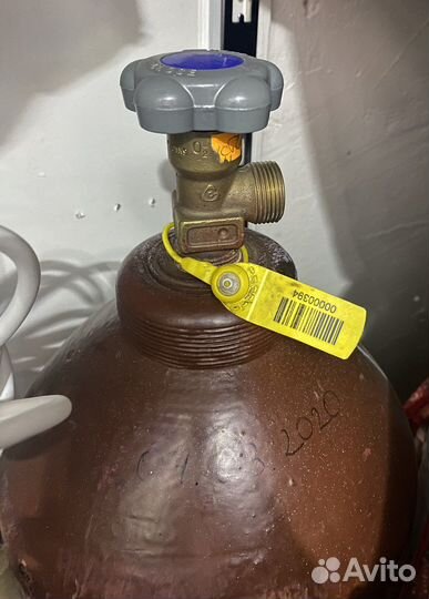 Гелевый баллон для шаров 40 литров