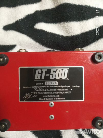 Гитарная педаль Fulltone GT-500