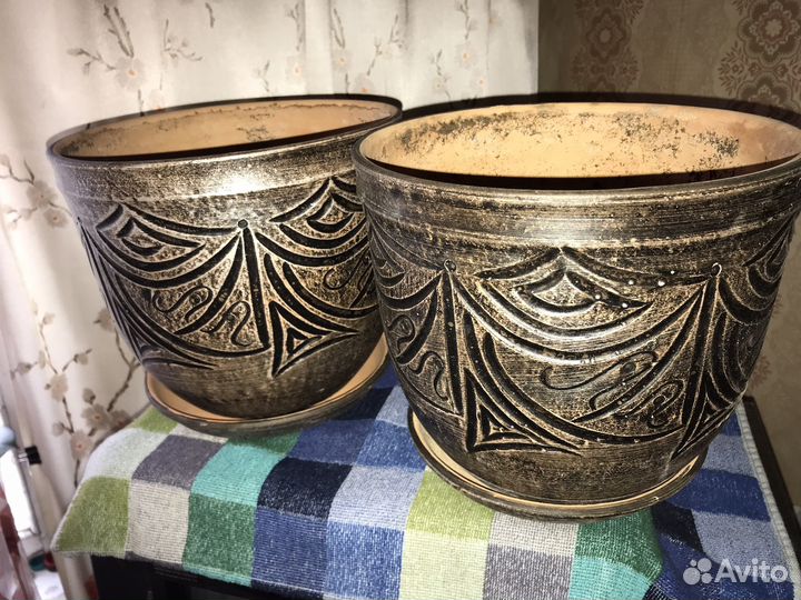 Керамические горшки