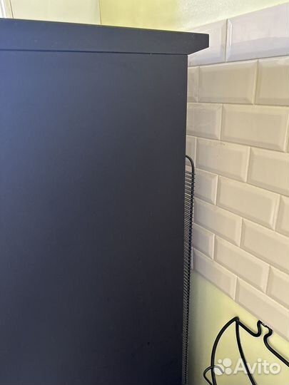Холодильник бу не большой черный