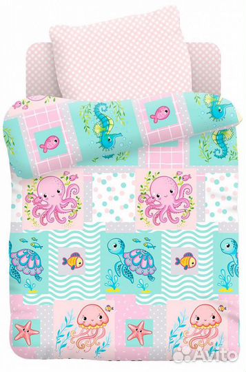 Ясельное (детское) постельное белье новое