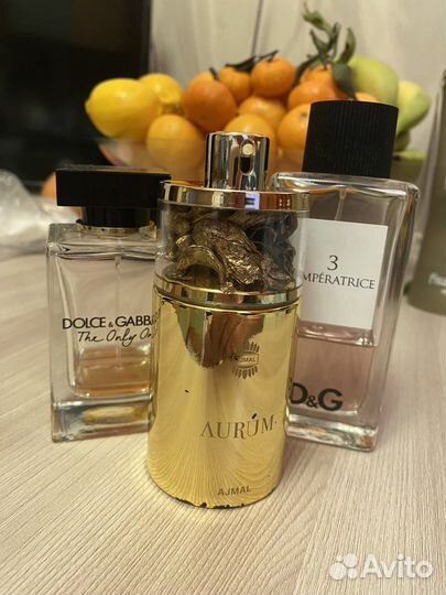 D&G L’imperatrice. D&G The only one. Ajmal Aurum