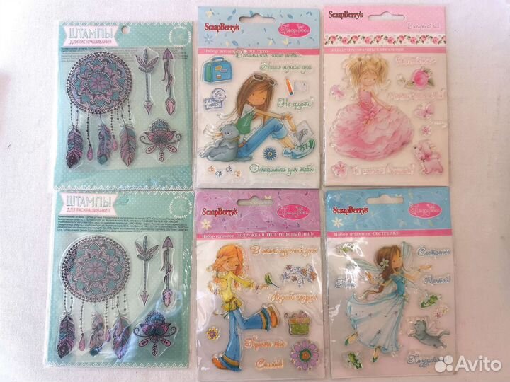 Штампы/штампики для скрапбукинга / для творчества