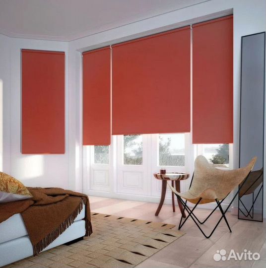 Рулонные шторы блэкаут под заказ