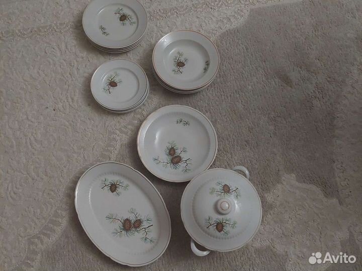 Столовый сервиз ссср. Пролетарий