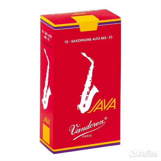 Трости для альт саксофона Vandoren Java Red Cut f