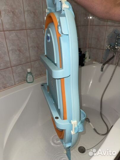 Ванночка детская с гамаком складная