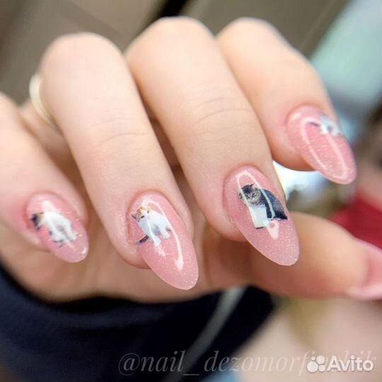 Маникюр с покрытием гель-лаком