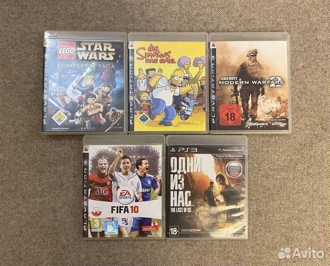 Оригинальные Диски на ps2, ps3 редкие