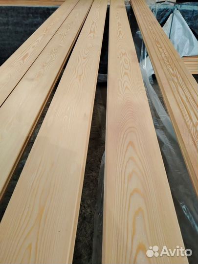 Половая доска из лиственницы 28*130, Прима, 4 м
