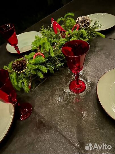 Ваза для цветов прозрачная