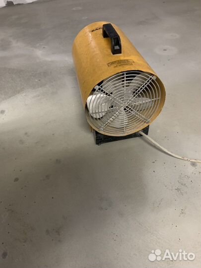 Пушка тепловая электрическая