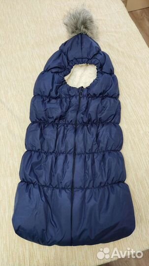 Зимний конверт в коляску