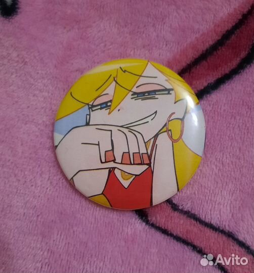 Аниме значок Panty & Stocking withGarterbelt