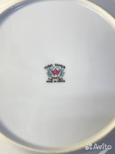 Тарелки фарфор столовые япония