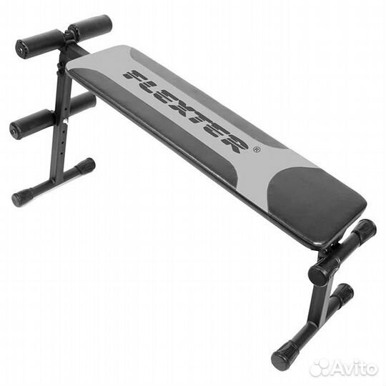 Скамья для пресса Вега прямая с ножкой