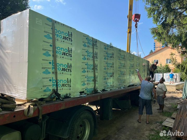 Газосиликатные блоки 600 300 150