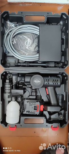 Аккумуляторная мини мойка