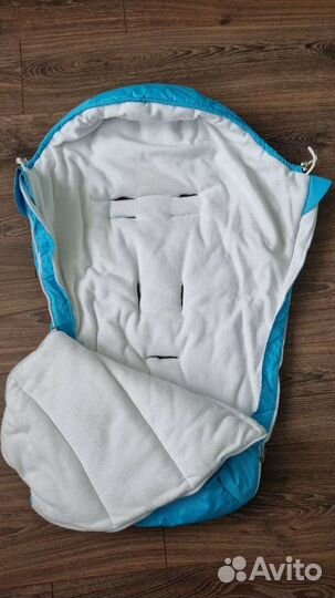 Зимний конверт в коляску