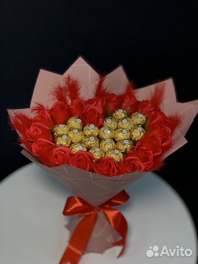 Букет из мыла на 8 марта