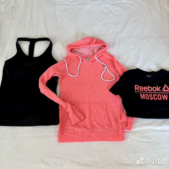 Спортивные вещи пакетом s 42 nike adidas sinsay