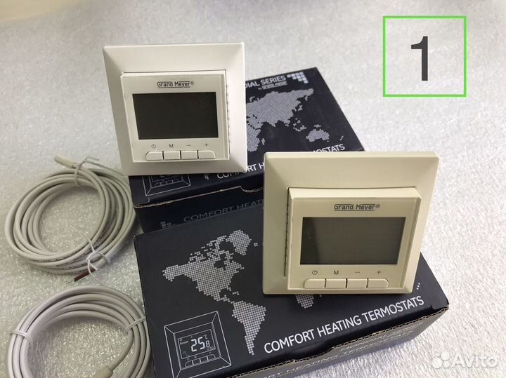 Терморегулятор для теплого пола в общую рамку