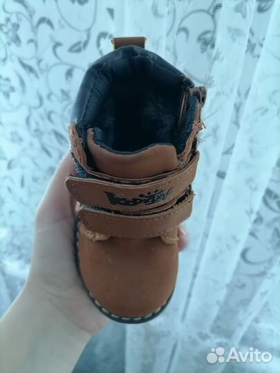 Детские ботинки, зима, весна - осень