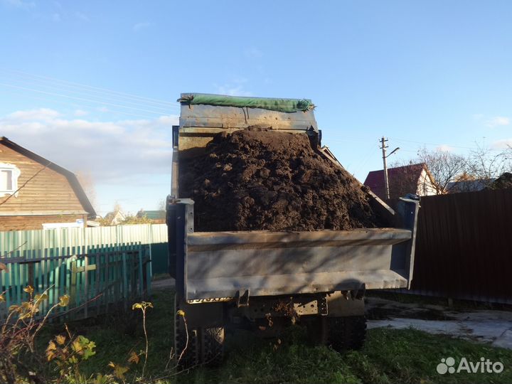 Навоз с фермы с доставкой
