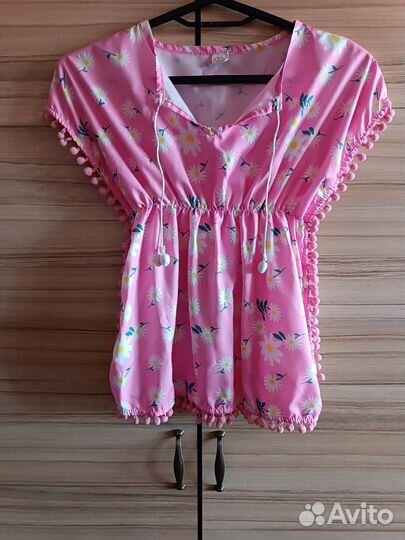 Туника пляжная для девочки