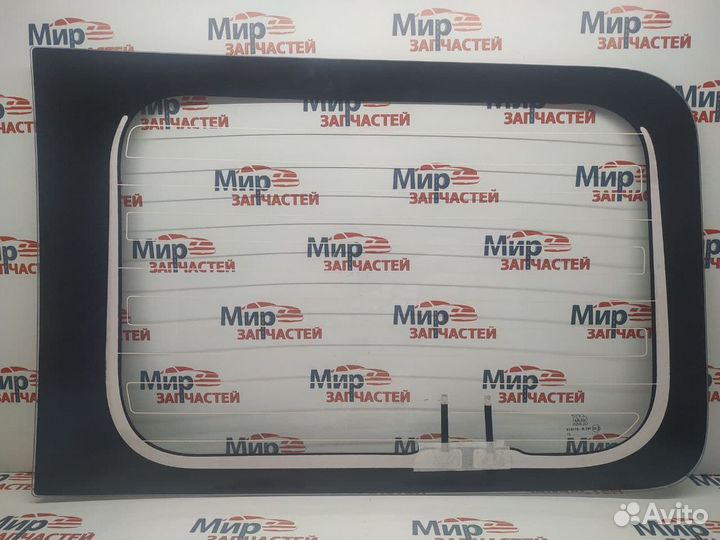 Стекло заднее LADA Largus лев. с обогревом