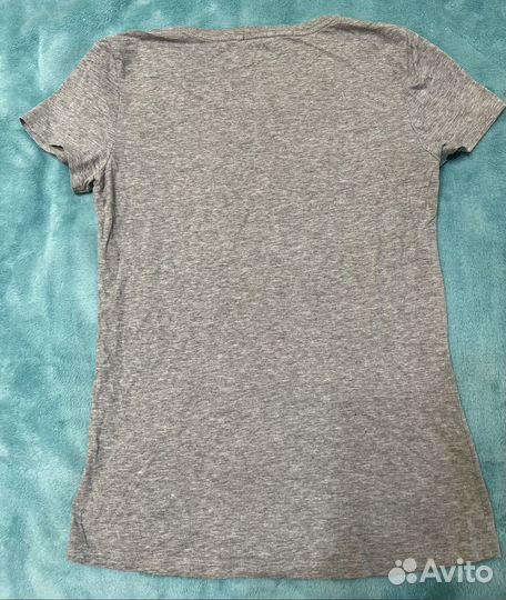 Футболка женская серая Tommy Hilfiger опигинал