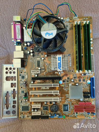 Asus p5ld2/soc775/4слота