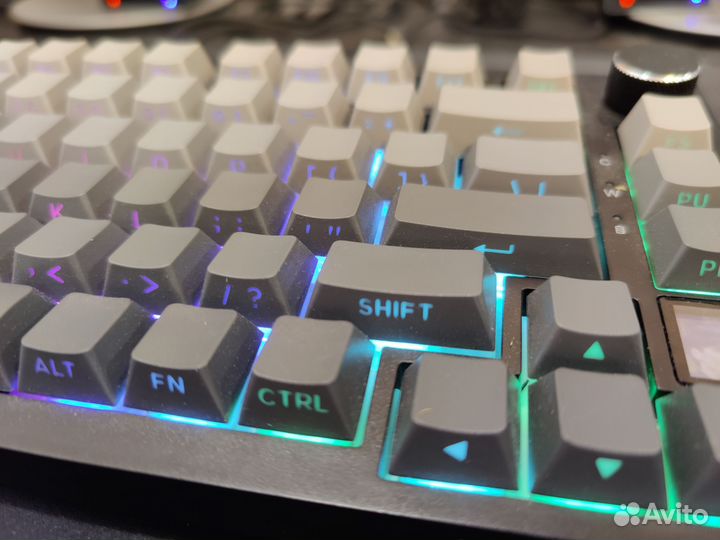 Кейкапы XVX Black Print Side Black Gradient