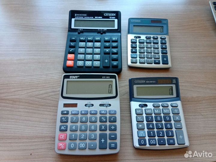 Калькулятор citizen, staff