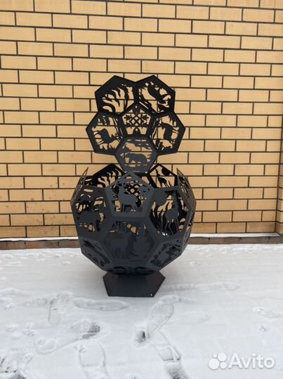 Костровая чаша сфера