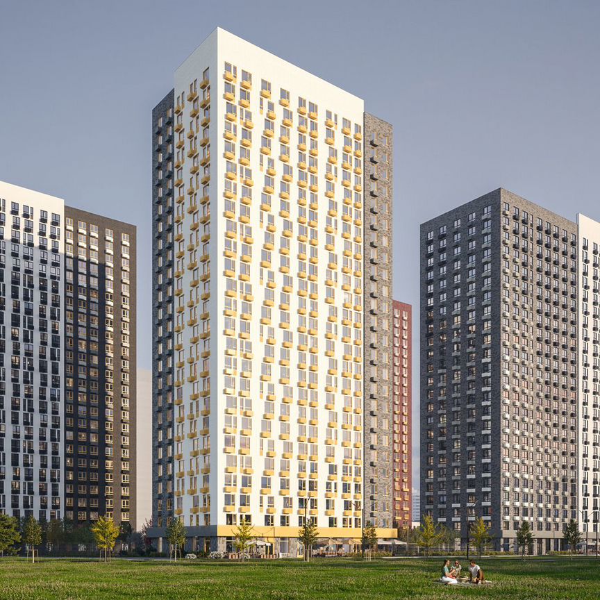 2-к. квартира, 65 м², 5/25 эт.