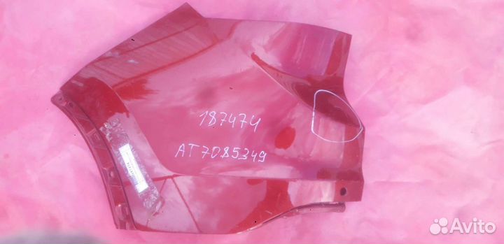 Бампер задний левая часть Honda Cr-v 4 (2012-2015)