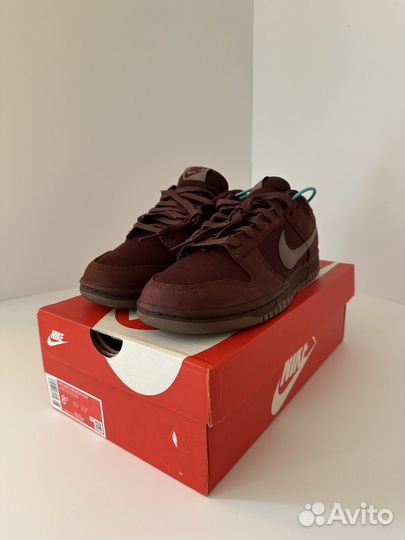Оригинальныве Nike dunk low Premium Burgundy Crush