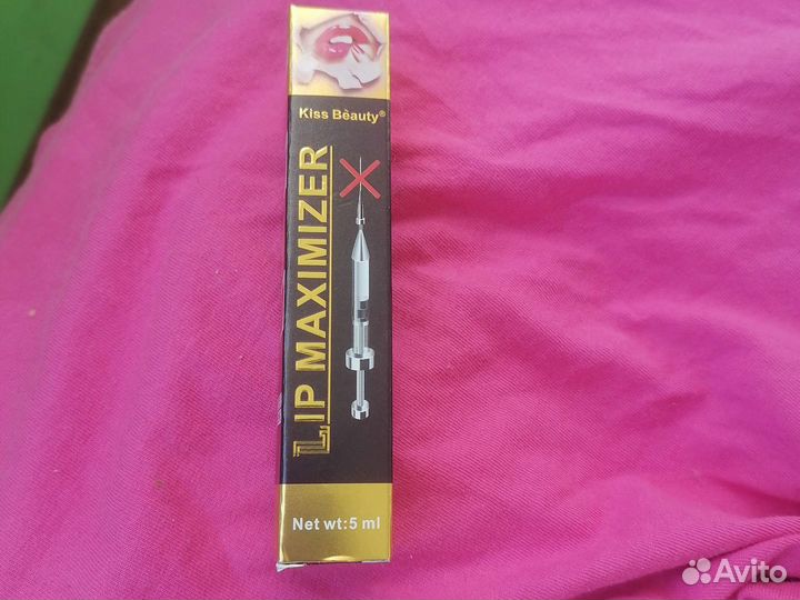 Помада увеличение губ