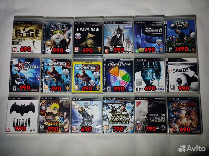 Редкие и не только игры для PS3 (обновл. 29.06.23)