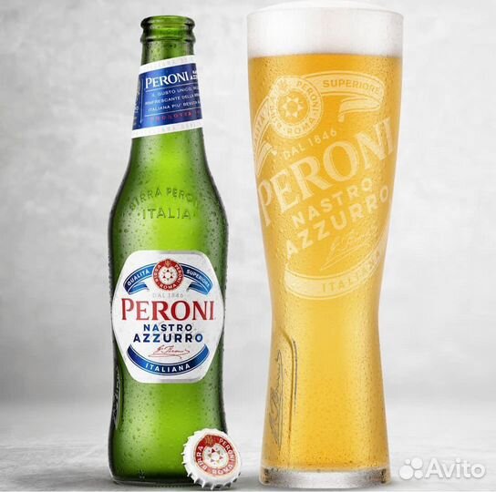 Peroni пивные бокалы